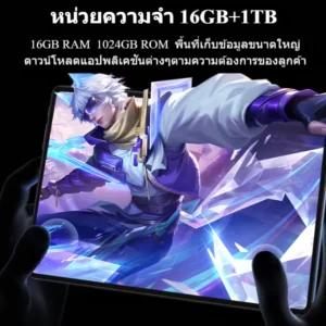 [ซื้อ 1 แถม 6 + รับประกัน] 2025 ใหม่ Sansumg ของแท้ V62 12 นิ้วหน้าจอ Full HD แท็บเล็ต 16G + 1024G แท็บเล็ต 24 + 48MP กล้องคู่แท็บเล็ตของแท้ Android13.0 โปรเซสเซอร์แท็บเล็ตเกมสนับสนุน 4G / 5G WIFI โทรศัพท์โปรเซสเซอร์ / โปรเซสเซอร์ 12 หลักราคาถูกแท็บเล็ตขอ